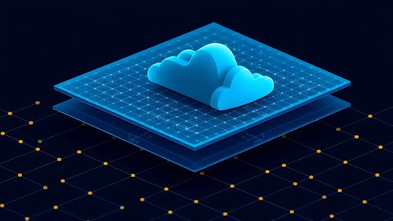 Abstract layered digital infrastructure with cloud and data network planes